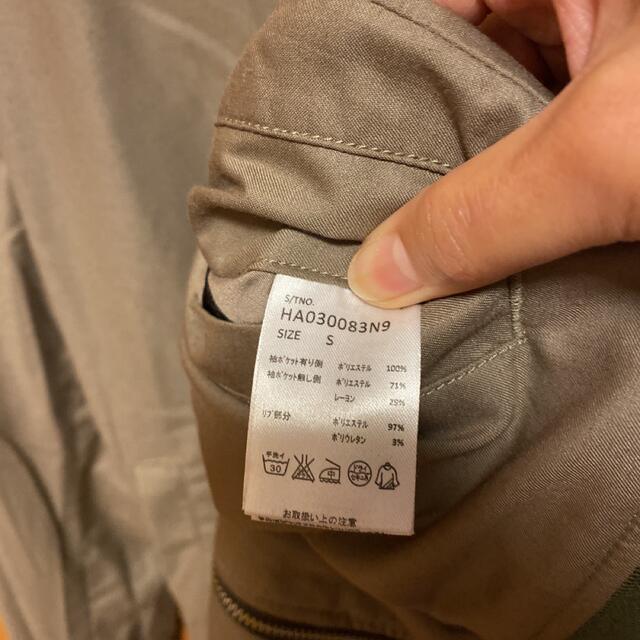 最終値下 polyester melton short blouson