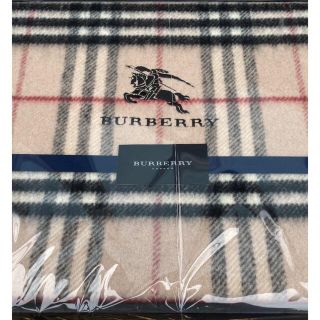 BURBERRY - 未使用◇バーバリー 毛布 ブランケット ウール 西川産業の