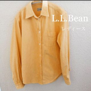 エルエルビーン(L.L.Bean)のL.L.Bean/エルエルビーン　長袖シャツ　アウトドア用　レディースL(シャツ)