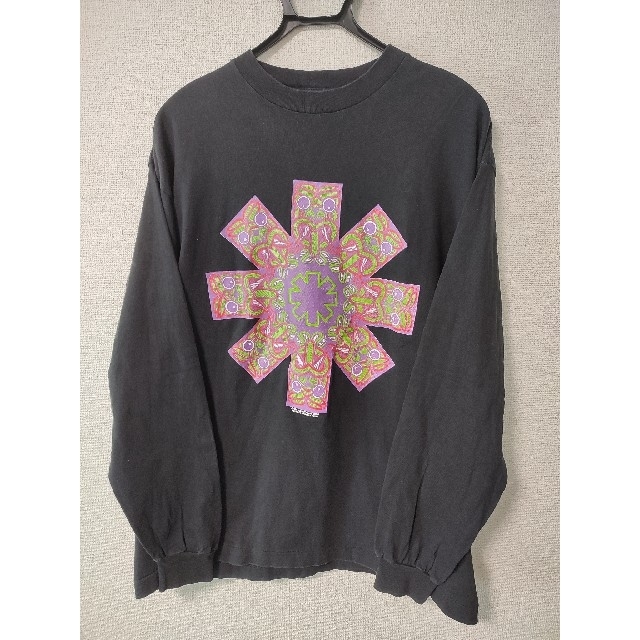 【値下げ不可】古着 90s Red Hot Chili Peppers ロンＴ メンズのトップス(Tシャツ/カットソー(七分/長袖))の商品写真