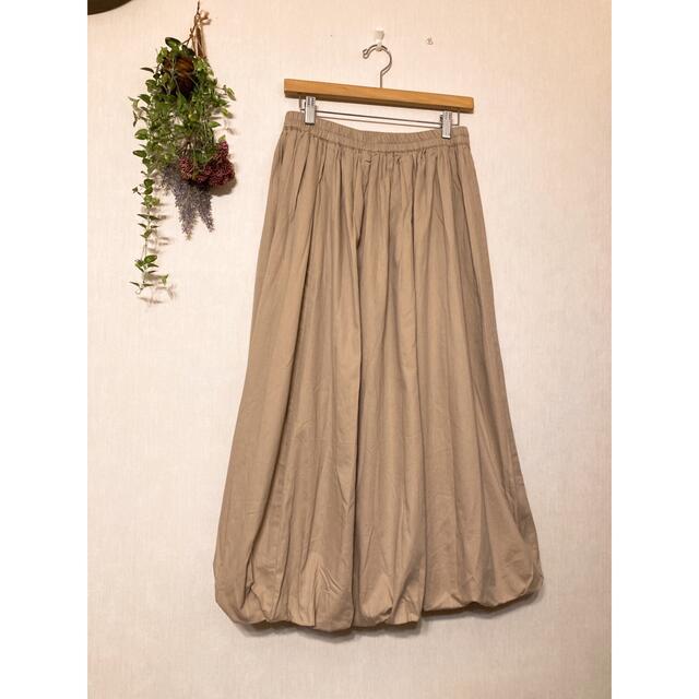 merlot(メルロー)の新品 フィリル バルーンスカート ベージュ レディースのスカート(ロングスカート)の商品写真
