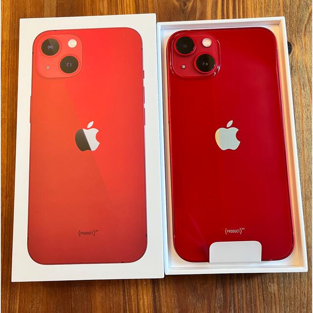 スマホ/家電/カメラiphone13 128GB 赤、RED 新品未使用品