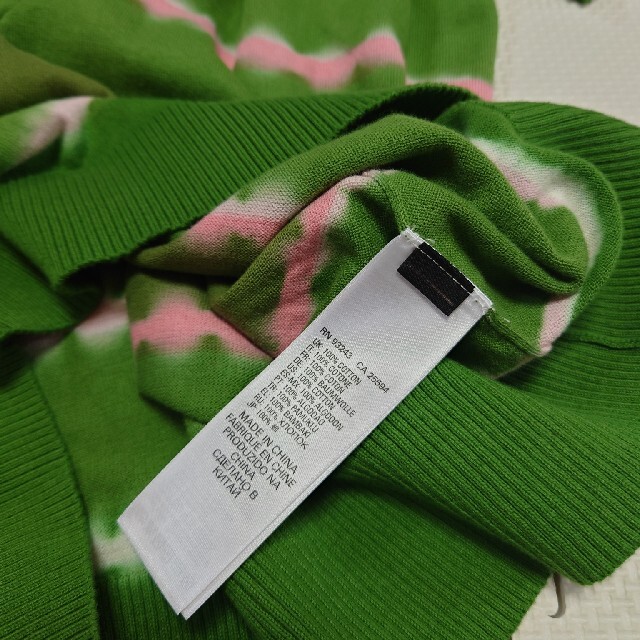 DIESEL(ディーゼル)のディーゼル 刺繍ロゴ 半袖ニット 新品タグ付き メンズのトップス(ニット/セーター)の商品写真