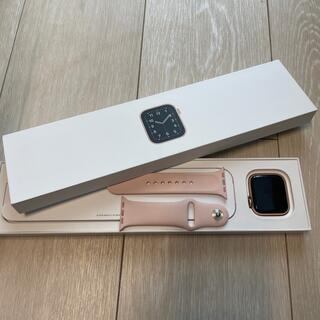 アップルウォッチ(Apple Watch)のAPPLE WATCH SE 40 GOAL PNS130-(その他)