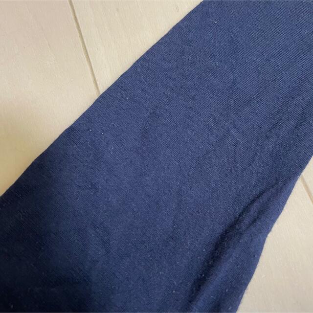 UNIQLO(ユニクロ)のUNIQLO ヒートテックインナー 紺色 140 2枚組 キッズ/ベビー/マタニティのキッズ服女の子用(90cm~)(下着)の商品写真
