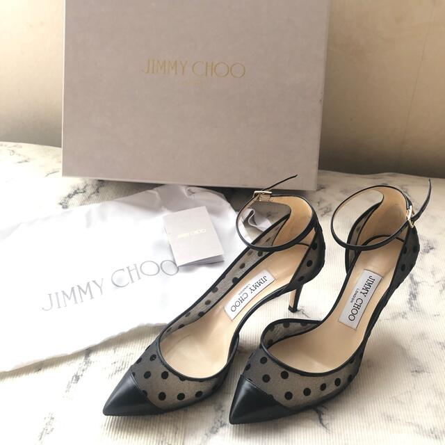 裏張済み 2回短時間使用 超美品 ジミーチュウ JIMMY CHOO パンプス