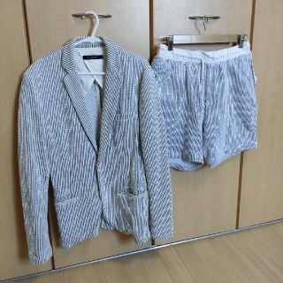 ザラ(ZARA)のザラ　セットアップ　春夏　ZARA　メンズ(セットアップ)