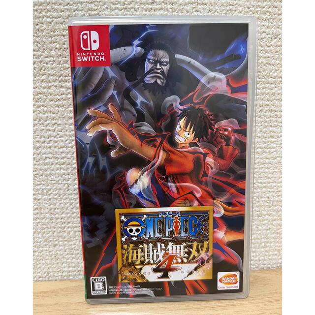 ONE PIECE 海賊無双4 Switch エンタメ/ホビーのゲームソフト/ゲーム機本体(家庭用ゲームソフト)の商品写真