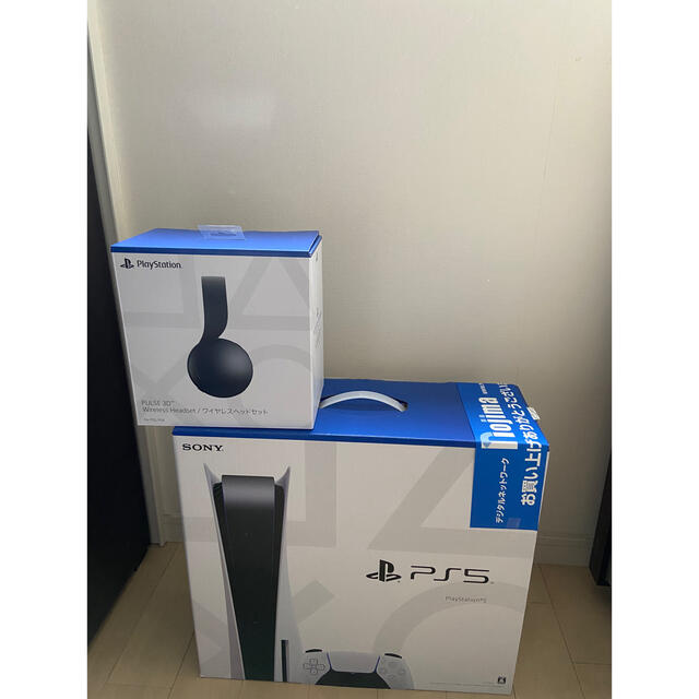 エンタメ/ホビーPlayStation5 本体　CFI-1100A01 ヘッドセット