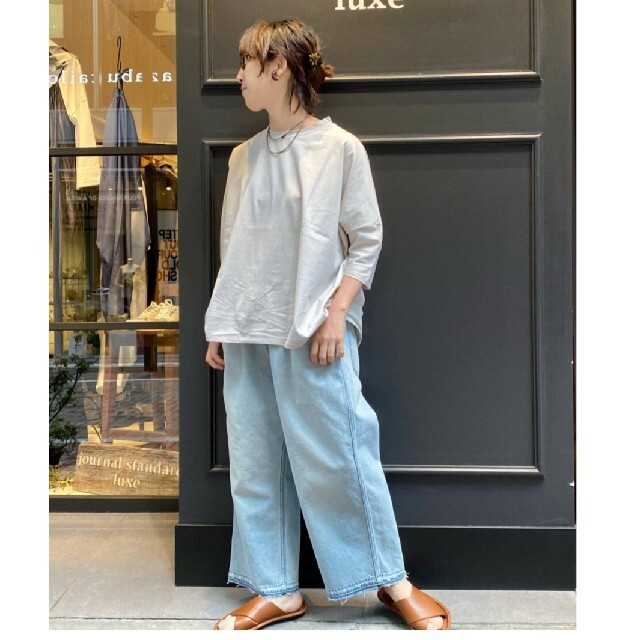 JOURNAL STANDARD(ジャーナルスタンダード)の専用journal standard luxe 11OZデニム ペインターパンツ レディースのパンツ(デニム/ジーンズ)の商品写真