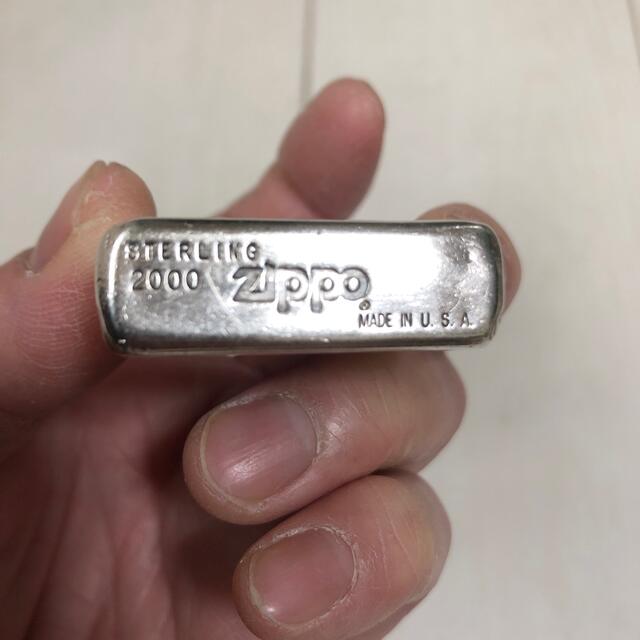 ZIPPO(ジッポー)のジッポ  スターリング　シルバー　2個　セット　です メンズのファッション小物(タバコグッズ)の商品写真