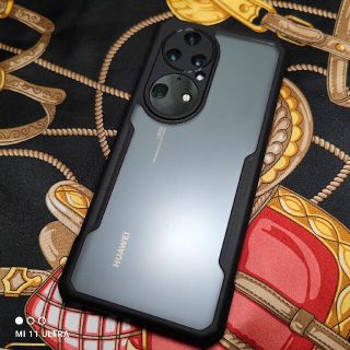 ファーウェイ(HUAWEI)のXUNDD HUAWEI P50Pro ハイブリッドケース マット&ブラック(Androidケース)