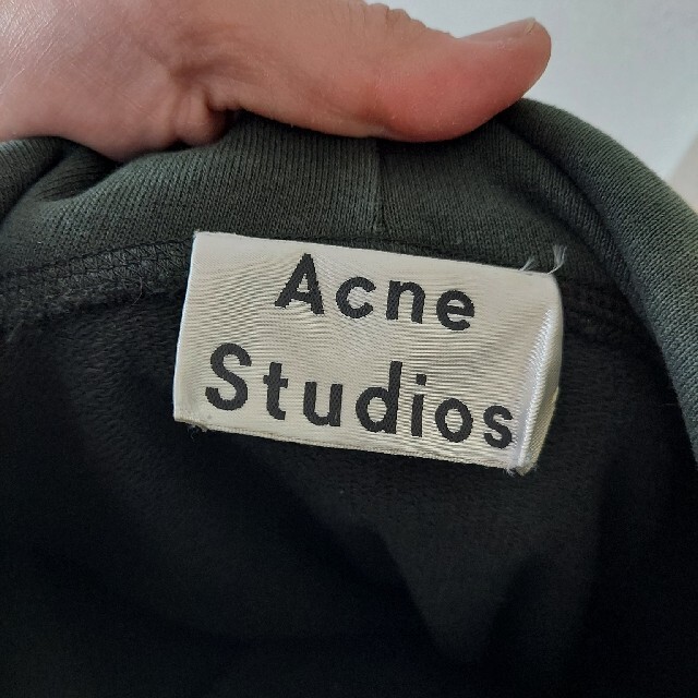 Acne Studios(アクネストゥディオズ)のAcneStudios　スウェットパーカースリットロングワンピース レディースのワンピース(ロングワンピース/マキシワンピース)の商品写真