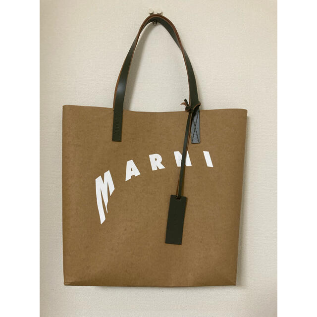 Marni(マルニ)のマルニ MARNI トートバッグ ベージュ レディース レディースのバッグ(トートバッグ)の商品写真