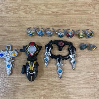 バンダイ(BANDAI)のウルトラマンタイガ　なりきり変身セット　ブレスレット　リング(キャラクターグッズ)