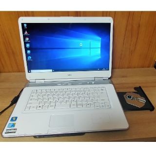 エヌイーシー(NEC)の☆NECノートパソコンLaVie LL700/V(Win10pro)☆訳あり(ノートPC)