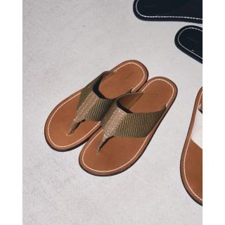 トゥデイフル(TODAYFUL)の★新品未使用★TODAYFUL Flat Tong Sandals 38(サンダル)