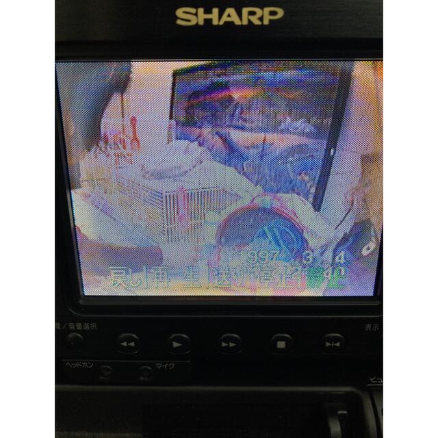 SHARP(シャープ)の【完動品】Hi8 ビデオカメラ SHARP VIEWCAM VL-HL3 スマホ/家電/カメラのカメラ(ビデオカメラ)の商品写真