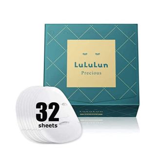 Lululun フェイスマスク　グリーン　緑　32枚入り(パック/フェイスマスク)