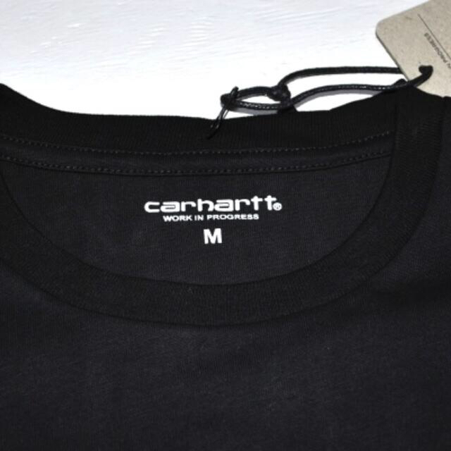 carhartt(カーハート)の未使用 カーハートWIP ポケットTシャツ 黒 M CARHARTT 新古 メンズのトップス(Tシャツ/カットソー(半袖/袖なし))の商品写真