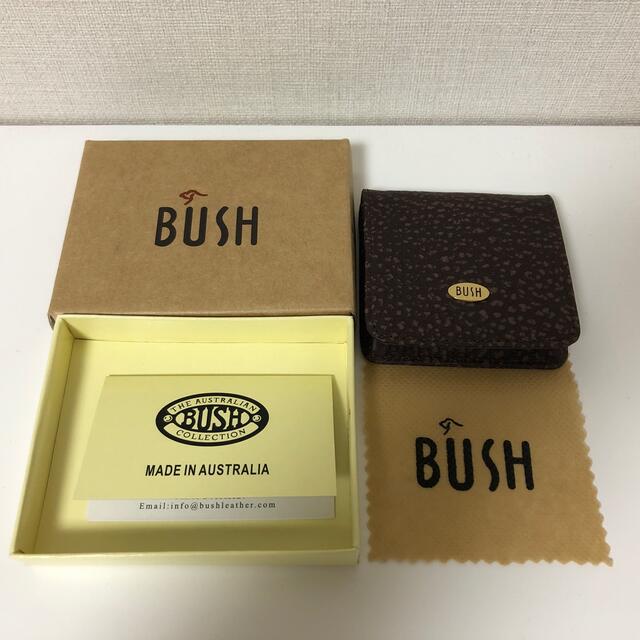 【新品未使用】小銭入れ　BUSH メンズのファッション小物(コインケース/小銭入れ)の商品写真