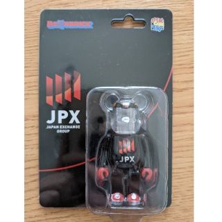 JPX BE@RBRICK BLACK（日本取引所グループ）100%(キャラクターグッズ)