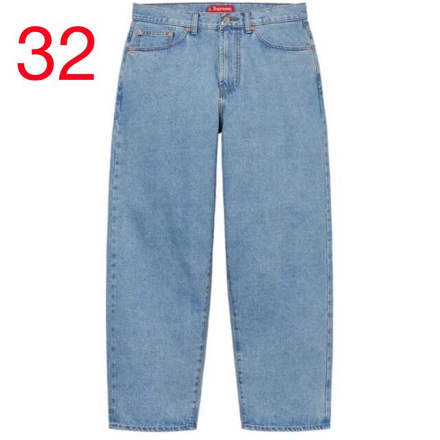 Supreme(シュプリーム)のSupreme Baggy Jean Washed Indigo メンズのパンツ(デニム/ジーンズ)の商品写真