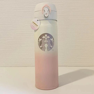 Starbucks Coffee - スターバックス　ステンレスボトル　ピンク　桜　新品未使用水筒　473ml 限定