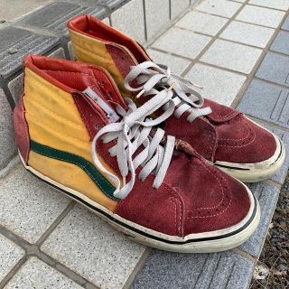 ヴァンズ(VANS)のVANS ビンテージ サイドテープ ラスタカラー 25.5cm(スニーカー)