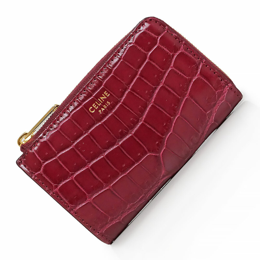 低価格で大人気の celine - セリーヌ クロコダイル ジップ付 コイン