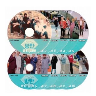 防弾少年団　BTS 走れバンタン　DVD(K-POP/アジア)