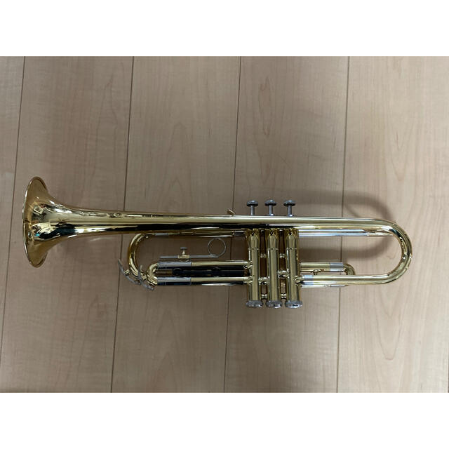 トランペット　ケース付 楽器の管楽器(トランペット)の商品写真