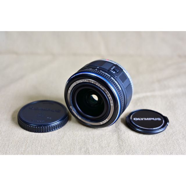 OLYMPUS(オリンパス)の【美品】 M.ZUIKO DIGITAL ED 14-42mm F3.5-5.6 スマホ/家電/カメラのカメラ(レンズ(ズーム))の商品写真