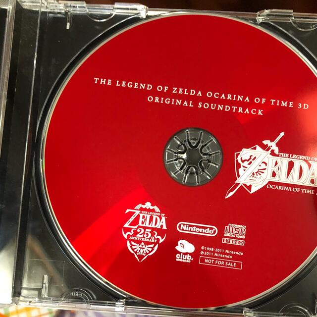 任天堂(ニンテンドウ)のゼルダの伝説　時のオカリナ　3D サウンドトラック エンタメ/ホビーのCD(ゲーム音楽)の商品写真