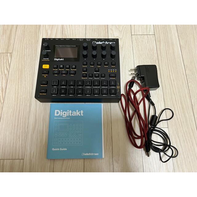 【スッタニ様専用】ELEKTRON Digitaktドラムマシン&サンプラー 楽器の鍵盤楽器(キーボード/シンセサイザー)の商品写真