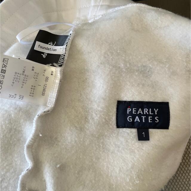 PEARLY GATES(パーリーゲイツ)のパーリーゲイツ　スカート　サイズ1 スポーツ/アウトドアのゴルフ(ウエア)の商品写真