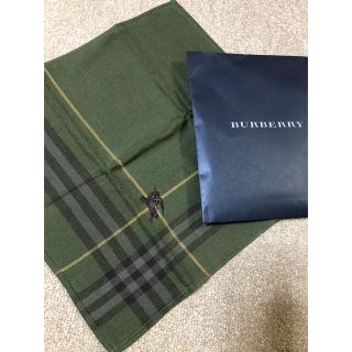 バーバリー(BURBERRY)のBurberry タオルハンカチ(ハンカチ/ポケットチーフ)