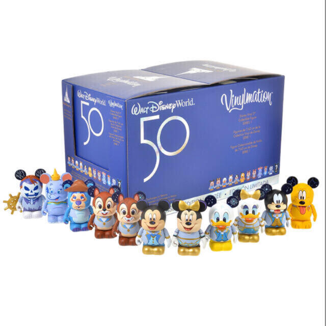 ディズニー　WDW50周年　バイナルメーション　BOX