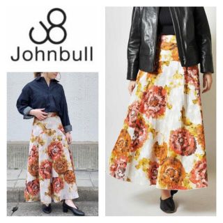 ジョンブル(JOHNBULL)のJohnbull ジョンブル ⭐︎ Mサイズ メキシカンフラワーフレアスカート(ロングスカート)