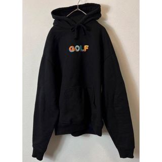 シュプリーム(Supreme)のGOLF WANG パーカー black Lサイズ(パーカー)