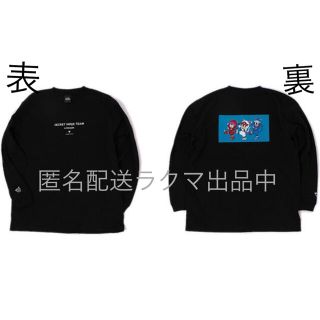 匿名配送 キャッ党忍伝てやんでえ ニャンキーL/S Tee ブラック