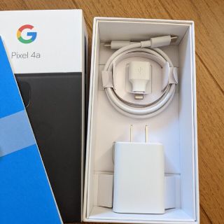 グーグル(Google)の●未使用● Google Pixel 4a 純正 付属充電器他(バッテリー/充電器)