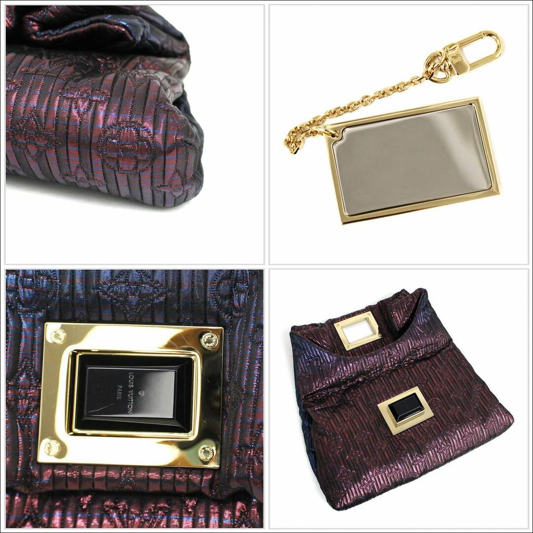 新着 - VUITTON LOUIS ルイ ミラー付き(美品) ブルー レッド 新着 - VUITTON LOUIS ルイ ミラー付き(美品) ブルー レッド