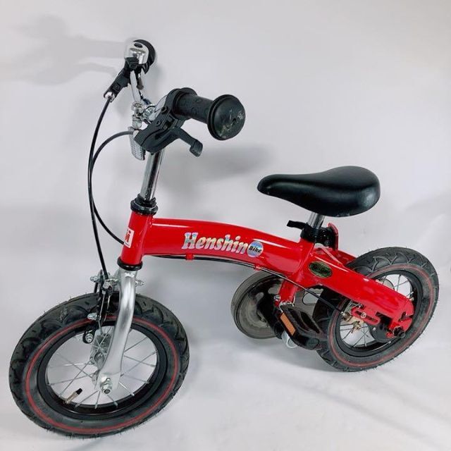 お買得！】 へんしんバイク red 赤 16インチ X16 良品 - 自転車