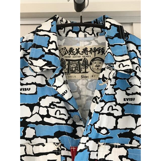 高品質100%新品 EVISU 希少☆日本製 EVISU☆ 42 オールインワン 新恵美寿神頭 迷彩の通販 by とく's  shop｜エビスならラクマ