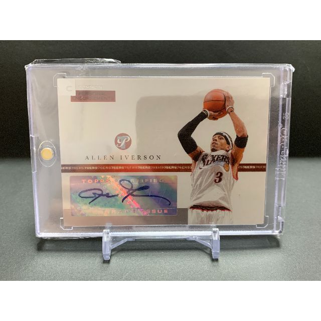 AllenIverson Topps Autograph 215シリ 直筆サイン