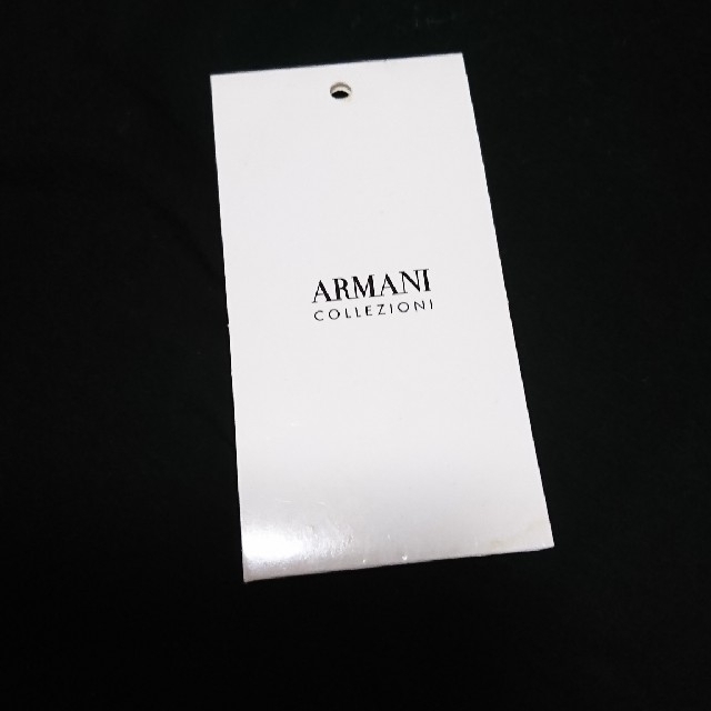 ARMANI COLLEZIONI(アルマーニ コレツィオーニ)のアルマーニ コレッツォーニ ARMANI トップス カットソー ブラック 半袖 レディースのトップス(カットソー(半袖/袖なし))の商品写真