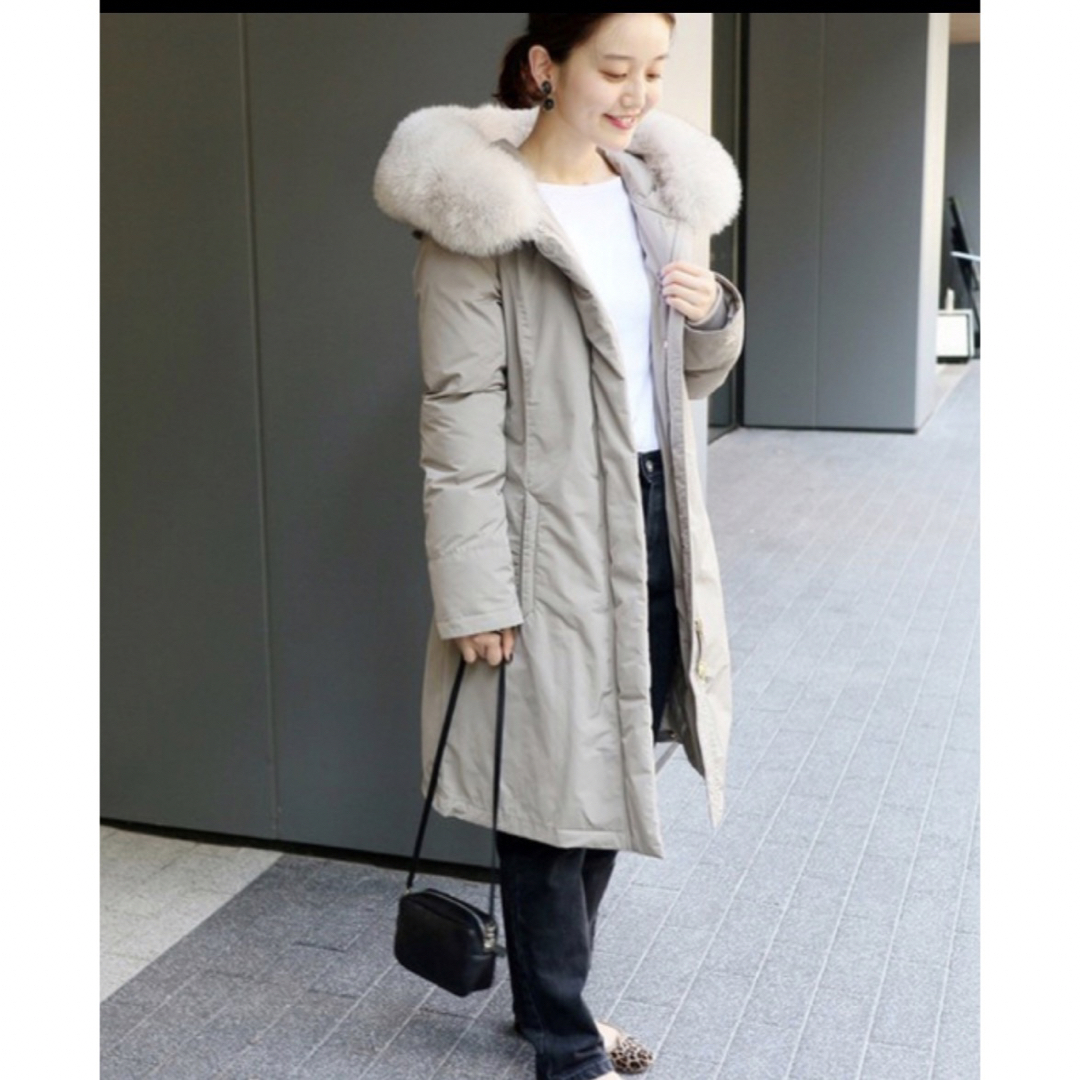 美品 WOOLRICH ウールリッチ IENA BOW BRIDGEダウンコート 【数量限定 ...