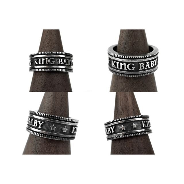 キングベイビーKING BABY■VINTAGE COIN RINGリング