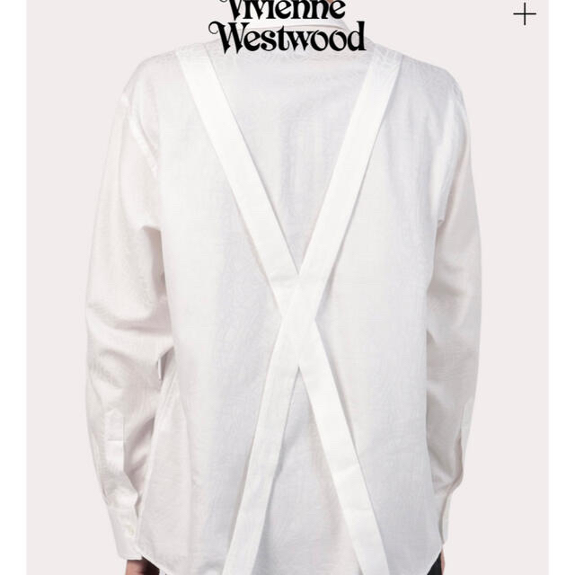 Vivienne Westwood(ヴィヴィアンウエストウッド)のVivienne Westwood サスペンダーシャツ　44 メンズのトップス(シャツ)の商品写真